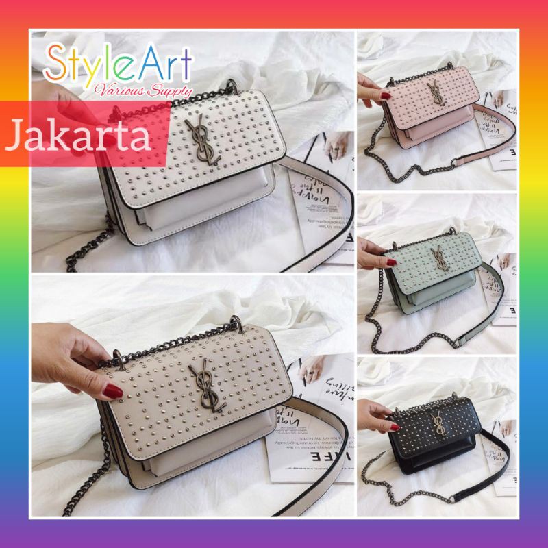 StyleArt SL3562 Tas HandBag Wanita 100% Original Fashion Import Selempang Y8L Envelope Bag Cantik
