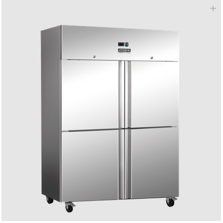 Stainless Steel Upright Freezer Modena UF 4130 M 1173 liters 900 Watt