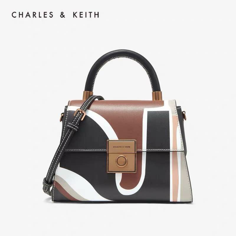 HHJU  TAS CK  CHARLES AND KEITH CROCO PRINTED FASHIONABLE # 67852