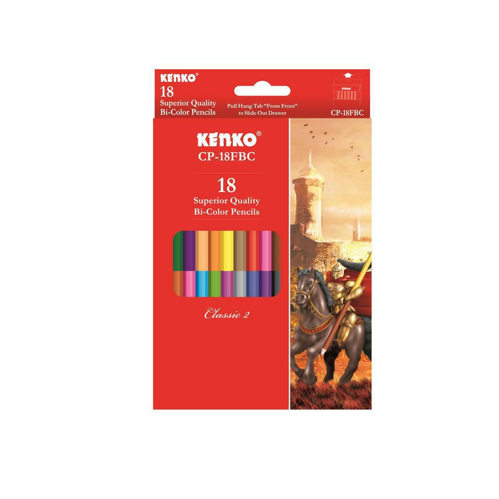 

Kenko Color Pencil CP-18 FBC/Bi Twin Color ( 1 SET )