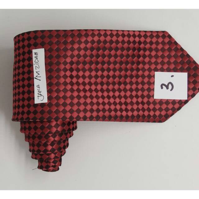 DASI PANJANG/DASI PRIA/MOTIF KOTAK KOTAK CATUR BANYAK WARNA