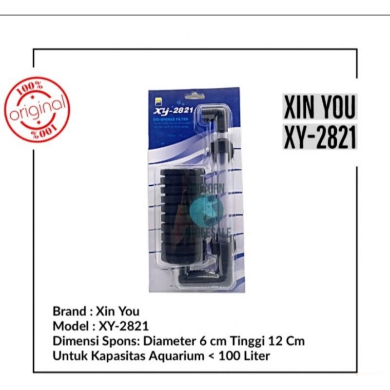 Xin You 2821 Sponge Filter Aquarium Biofoam Filter Aquarium XY 2821