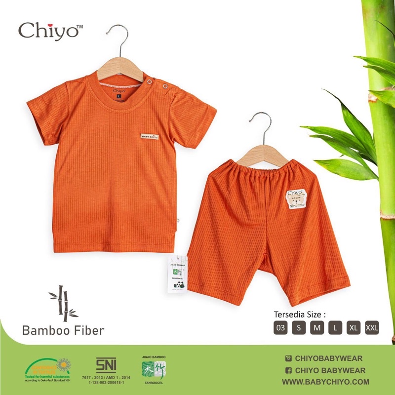 CHIYO  BABY STELAN BAMBOO PENDEK PENDEK XL -XXL