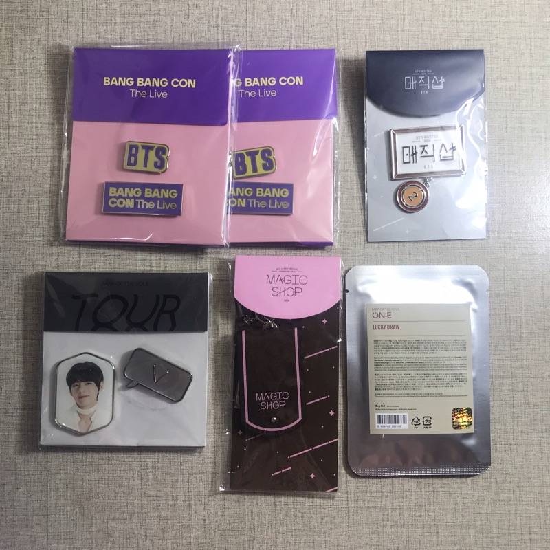 BTS BLACK FRIDAY BINDER MOTS TOUR BADGE MAGIC SHOP BANGBANGCON MINI PHOTOCARD SET