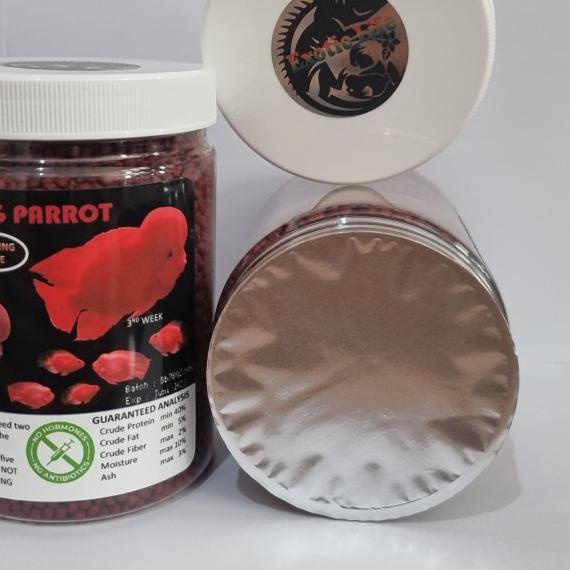 ✻ Exotic Life Super Blood Red King Kong Parrot Pakan Parrot &Lohan 333gr - M ➨