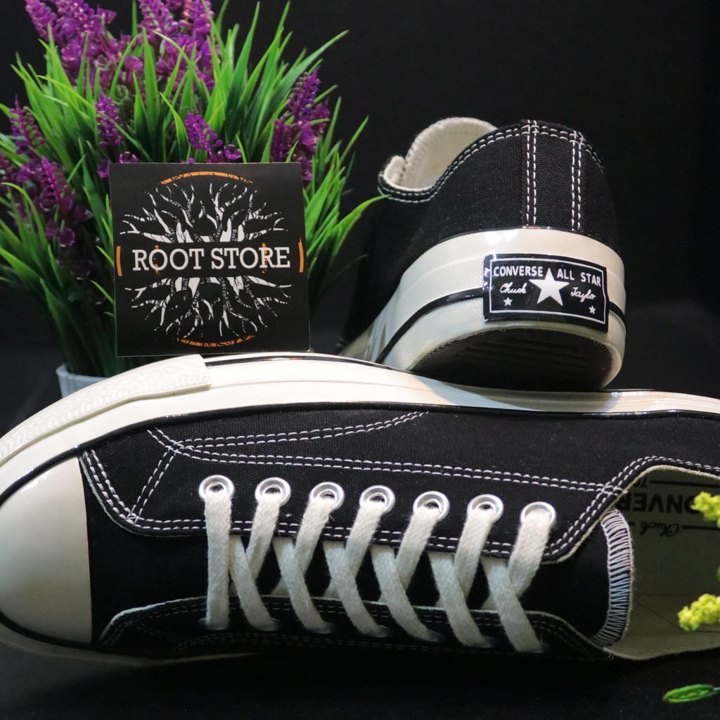 100% BNIB Sepatu Converse 70s Low Ox Black White - 1:1 Original