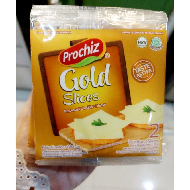 Prochiz Gold Slice Renceng 16S (26 gr x 8 bungkus /16 lembar)/ Prochiz Mayo 18gr x 10 pcs