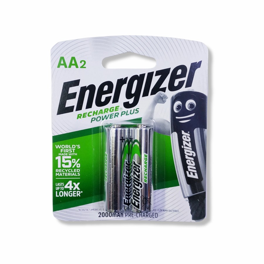 Baterai Energizer AA Rechargeable Battery 2000mAh isi 2pcs