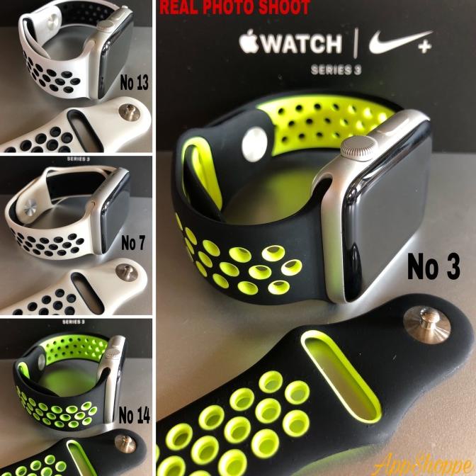[BISA COD] Apple Watch iWatch Series 6 SE 44mm Nike Strap Replacement Wristband