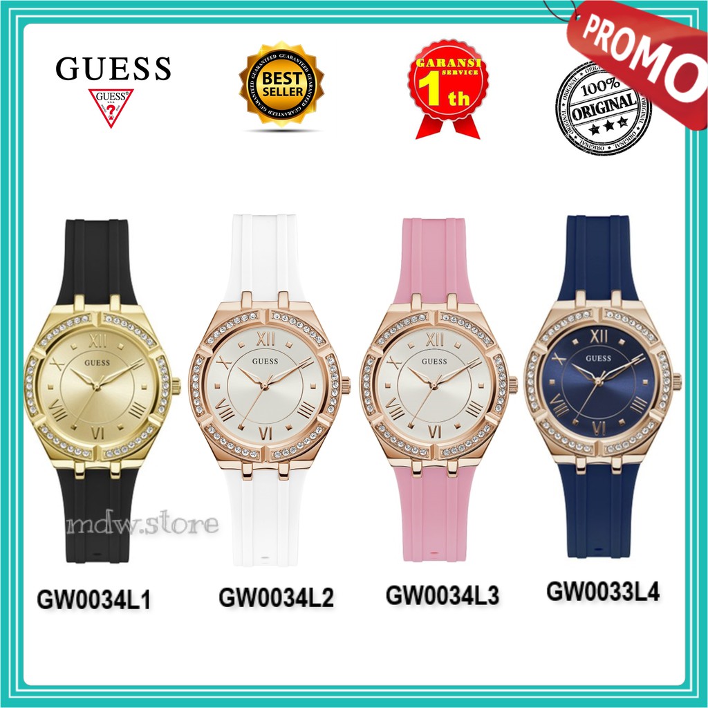 Guess Original Type GW0034L1 GW0034L2 GW0034L3 GW0034L4 Jam Tangan Wanita