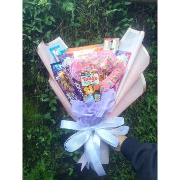 

SNACK BOUQUET | BUKET SNACK | BUKET MAKANAN | HADIAH WISUDA