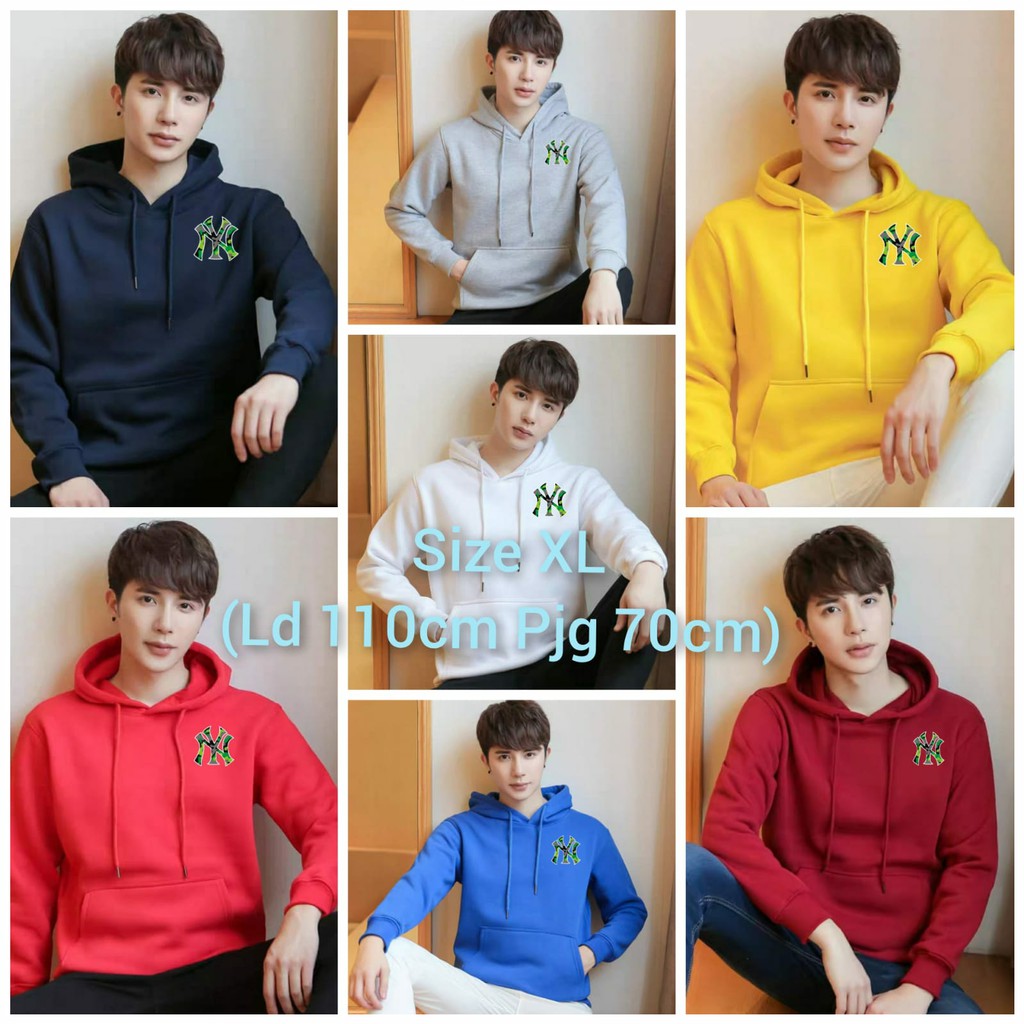 BISA COD-HOODIE NY-SWEATER HOODIE TEBAL UNISEX CEWE COWO BISA PAKAI