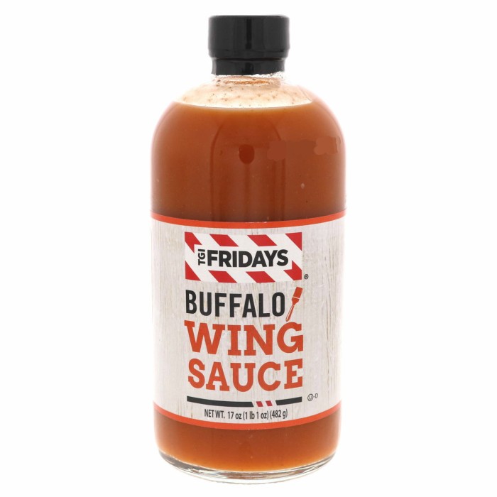 

TGI FRIDAYS BUFFALO WING SAUCE 482G