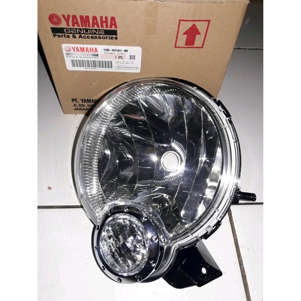 Reflektor-Lampu Depan Yamaha Fino Karbu Asli