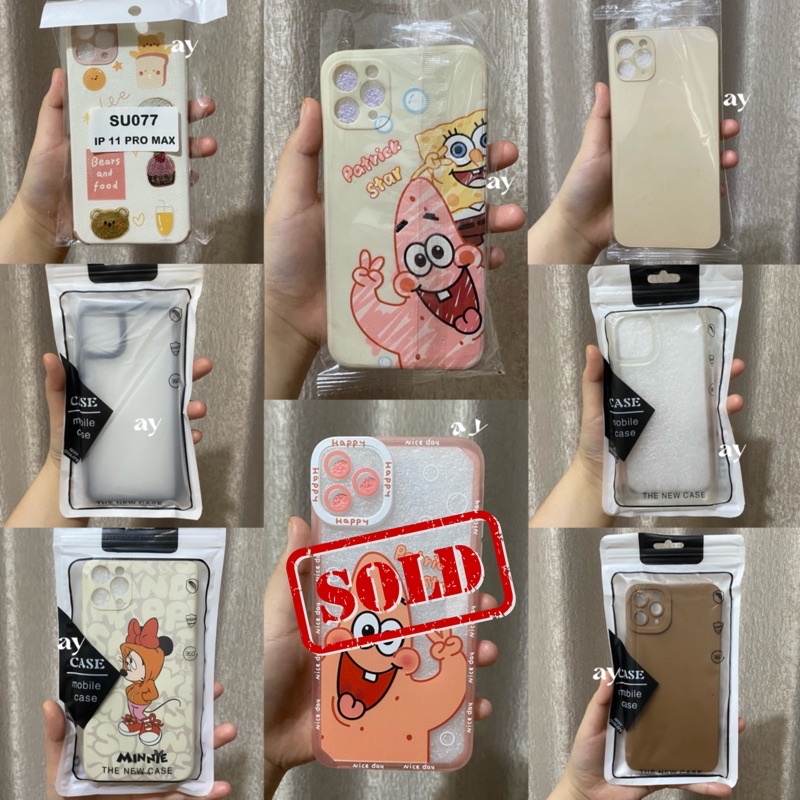 TERMURAH [Bisa COD] Preloved Case iPhone 11 Pro Max | Casing Skin Handphone Animasi Lucu Polos | Baj