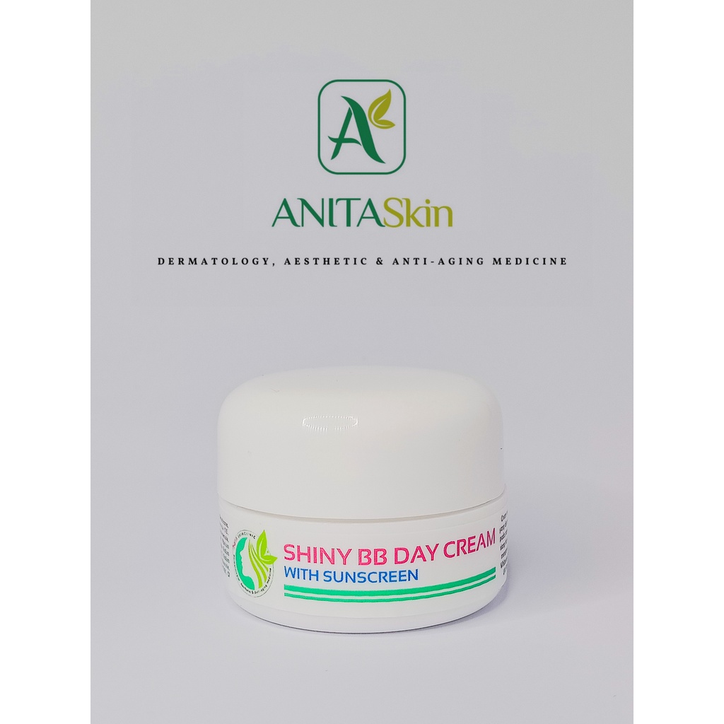 Shiny BB Day Cream With Sunscreen (Sunblock Pencerah) Untuk Kulit Normal - Anita Skin Clinic