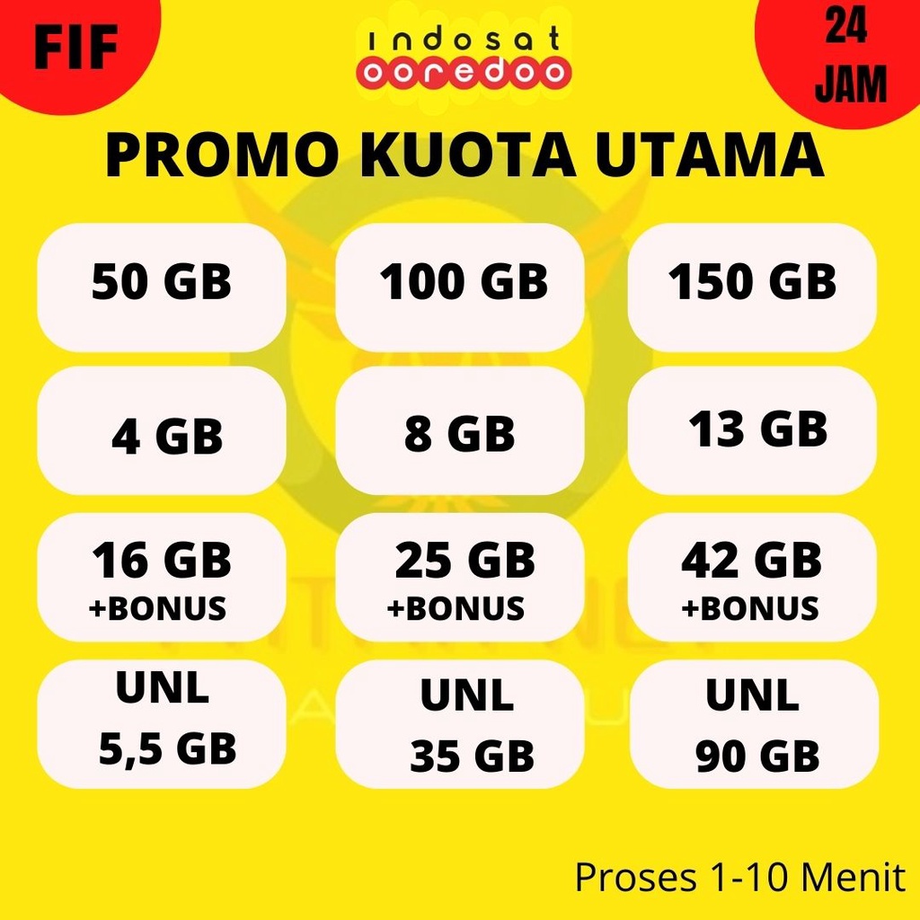 PAKET DATA INDOSAT FREEDOM INTERNET DAN UNLIMITED FULL 24 JAM