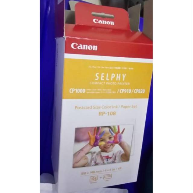 Kertas tinta canon selphy CP1000 - kertas usg canon selphy CP1000