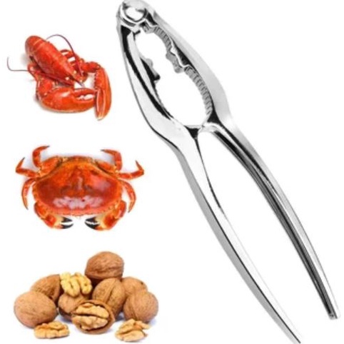 Tang pemecah kepiting / nut cracker / Alat pemecah cangkang kepiting stainless / pembuka cangkang kepiting