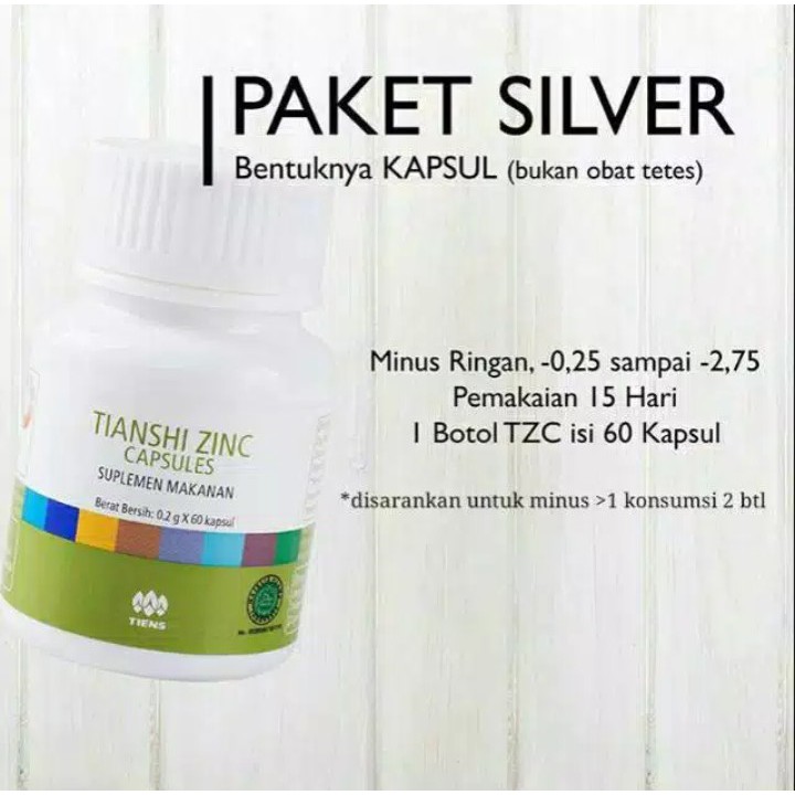 Tiens / Tianshi Zinc VITAMIN MATA|Penggemuk / Peninggi
