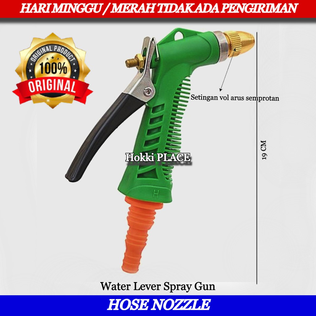 SEMPROTAN AIR TAMAN POPEYE/FREED TAMAN KEBUN HOSE NOZZLE MODEL PISTOL WATER SPRAY GUN HIGH QUALITY