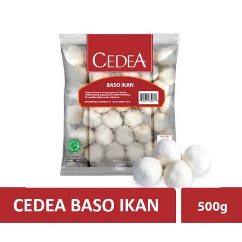 

Cedea Baso Ikan 500 gr Bogor Frozen