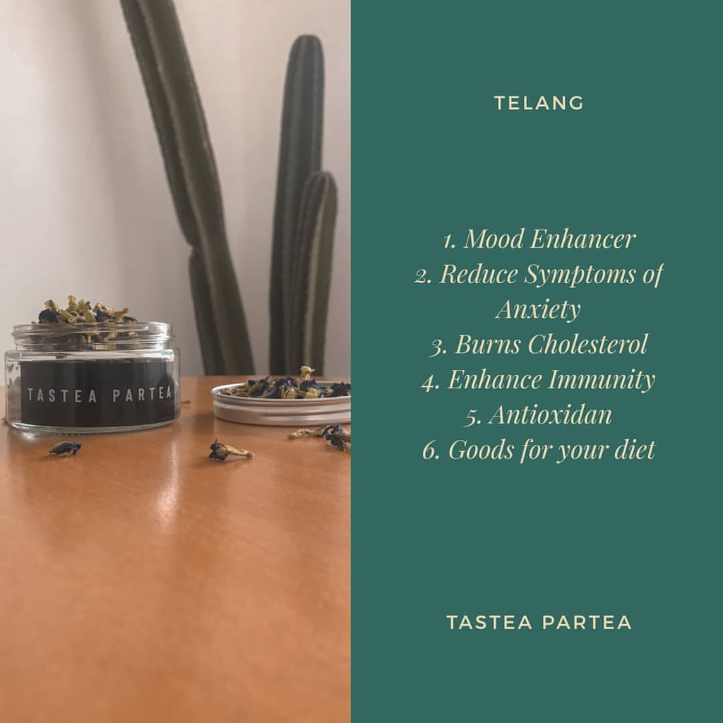 

Butterfly Pea by Tastea Partea (25 Gram)
