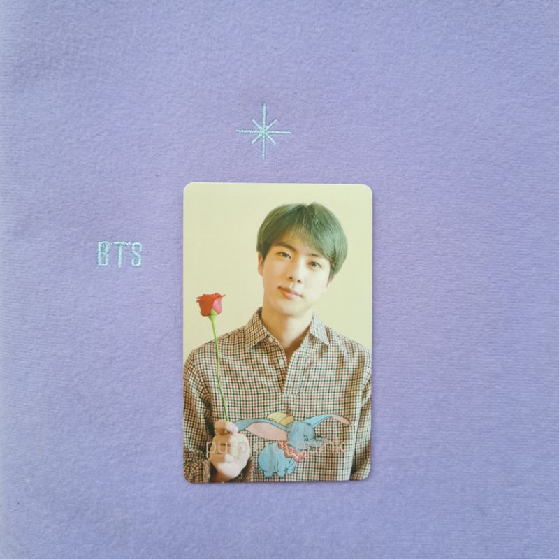 OFFICIAL BTS DVD MEMORIES 2019 BTS PHOTOCARD SEOKJIN BTS PHOTOCARD JIN PC SEOKJIN PC JIN MEMORIES 20
