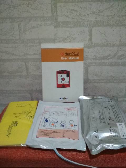 AED HEART RESQ NT 381 AED AUTOMATIC EXTERNAL DEFIBRILATOR ALAT PACU JANTUNG PORTABLE NESCO