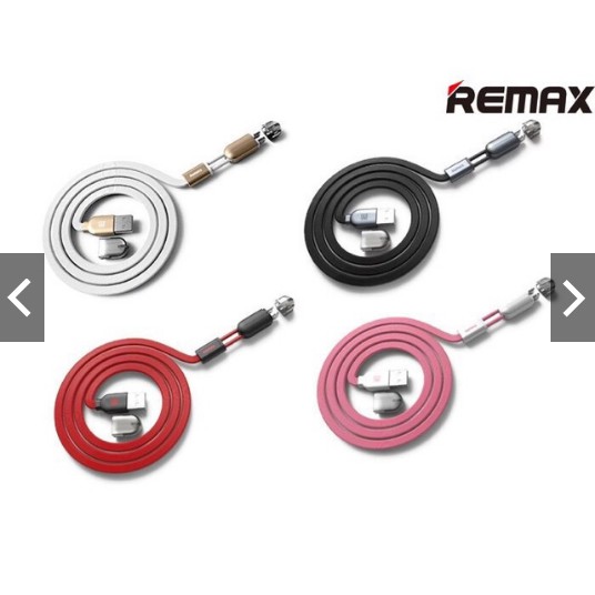 Remax 2 in 1 Cable Data &amp; Charging Binary Magnetic At The Same Time Magnet Iphone dan Android