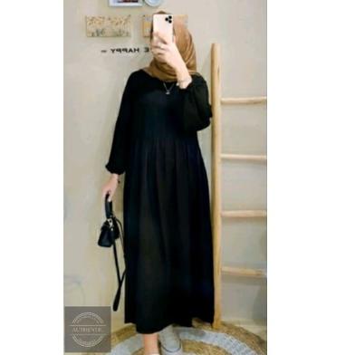 Menarik.. MIDI DRESS RAYON / DRESS RAYON TWILL / DRESS KATUN RAYON / TUNIK RAYON / KAYLA MIDI DRESS 