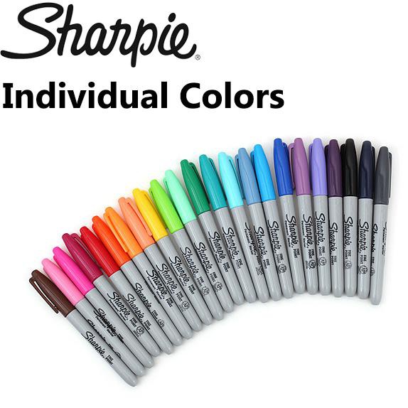 

Ready Oke] Sharpie Fine Point Permanent Marker Individual Colors - Hitam