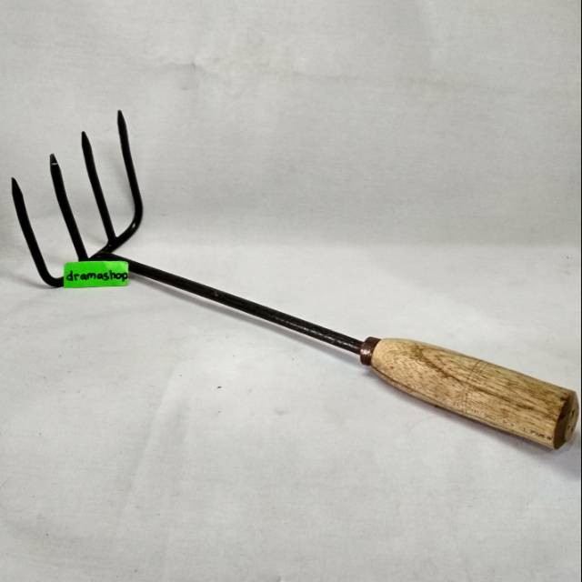 Cangkul Pacul Garpu taman kebun kecil sedang