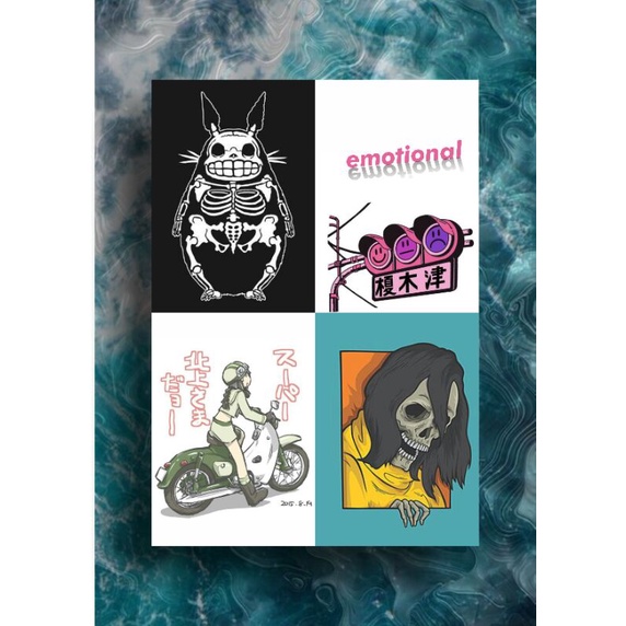 

sticker A5 vynil