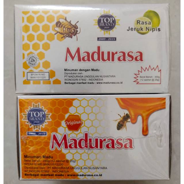

Madurasa sachet isi 12 sachet