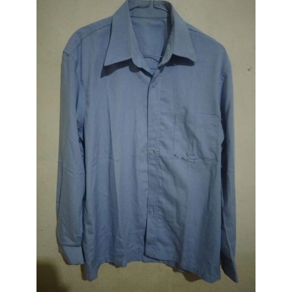 kemeja pria biru muda 2