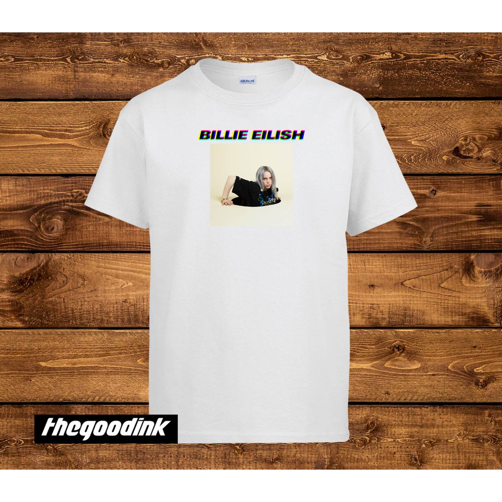 Kaos Billie Eilish - Photo 7 - Original Gildan T-shirt
