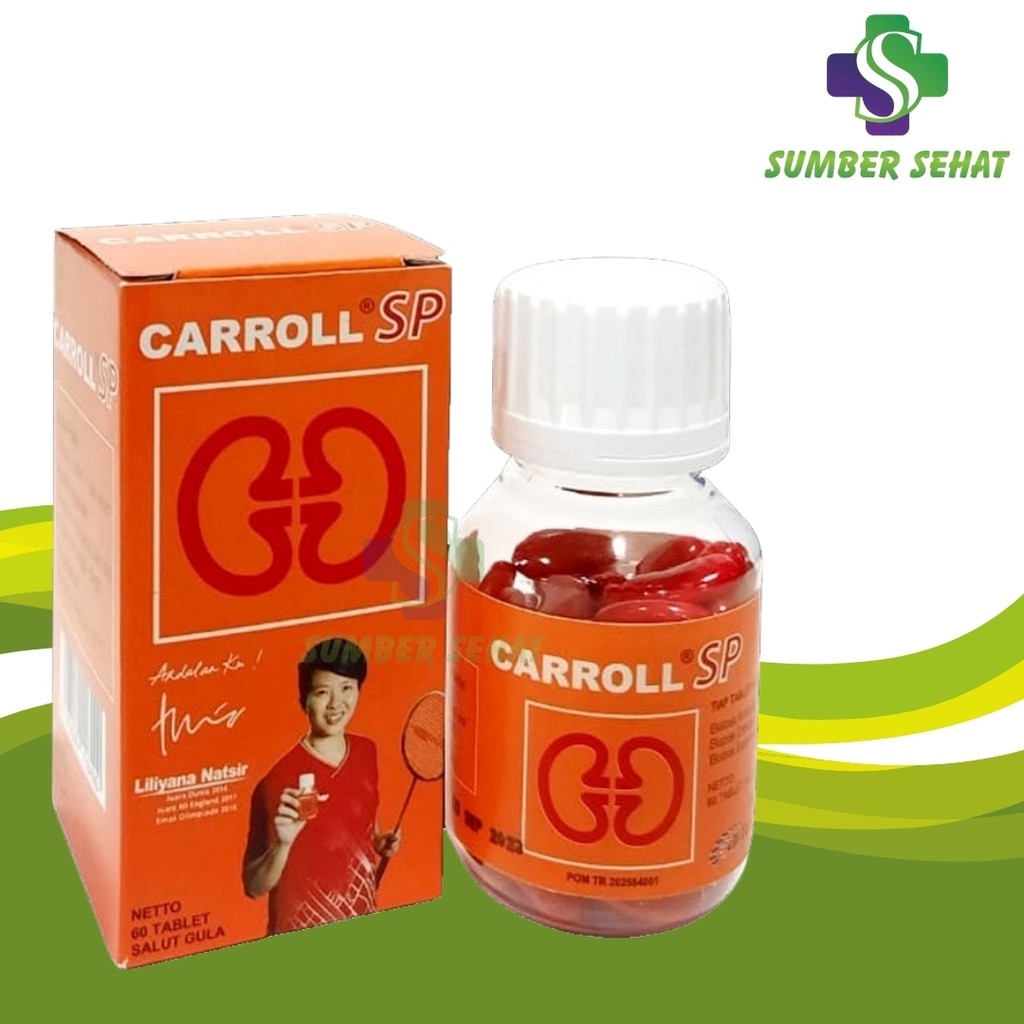 CARROLL SP BOTOL 60 TABLET