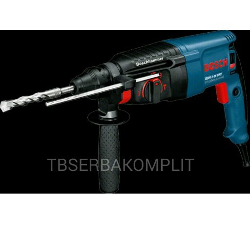 Bosch GBH 2-26 GRE Rotary Hammer Drill Mesin Bor Beton Professional 3 Speed GBH2-26GRE GBH 2-26GRE 3