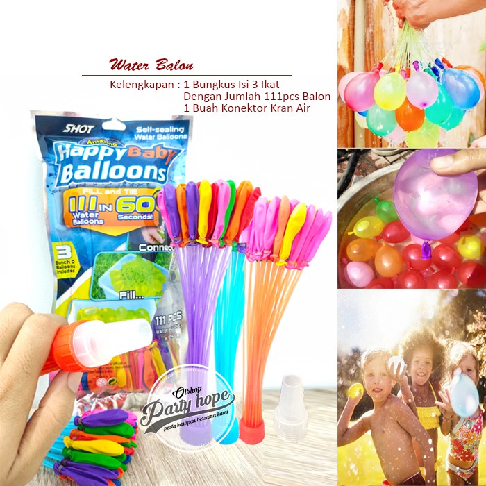 Balon Air / Water Balon / Battle Water Ballon / Mainan Balon Air Magic