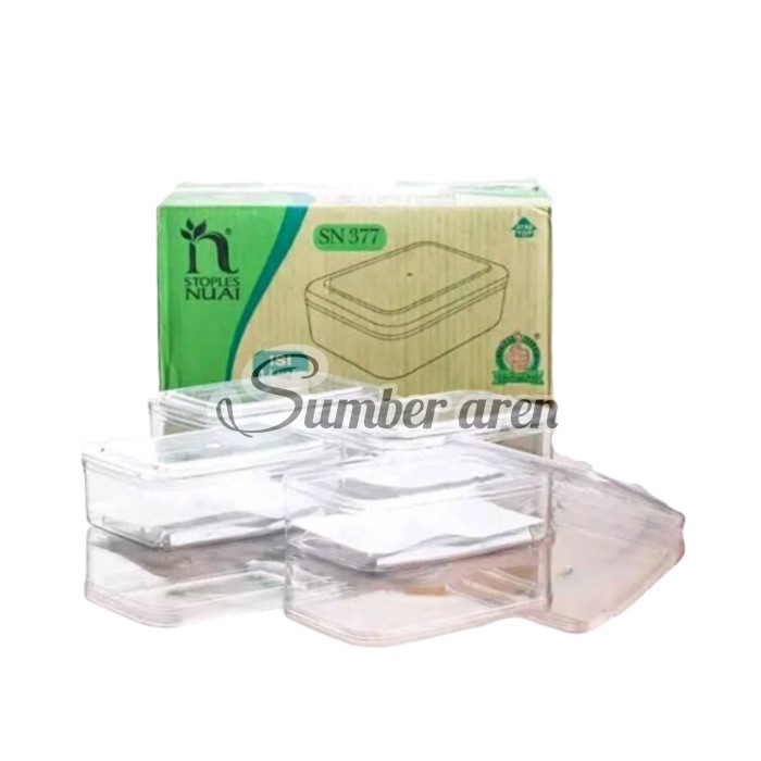 Coklat Lebaran - Toples Kue Kering Coklat Lebaran Plastik Nuai Murah