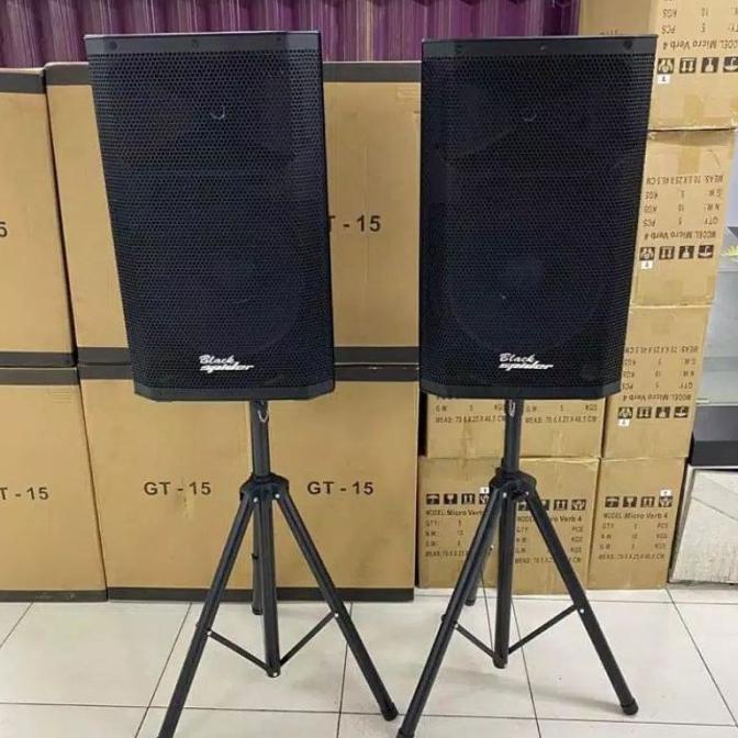 ORIGINAL - SPEAKER AKTIF PASIF 15 INCH BLACK SPIDER ORIGINAL PRODUCT DG63213ES