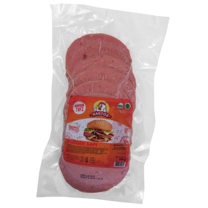 

BARTOZ BURGER SAPI 10S 250GR / DAGING BURGER