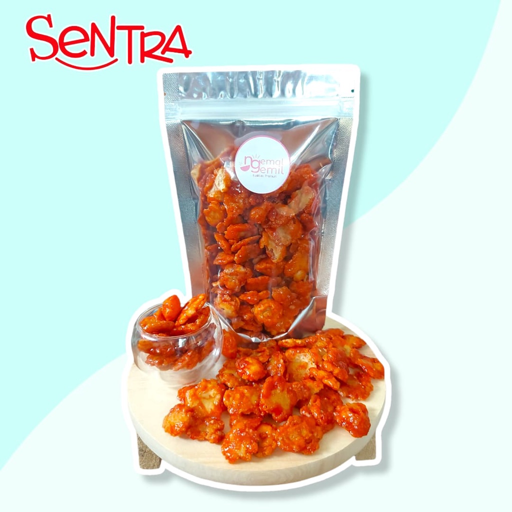 

Cemilan Emping Melinjo Balado Manis Pedas Kualitas Premium || Snack Jadul