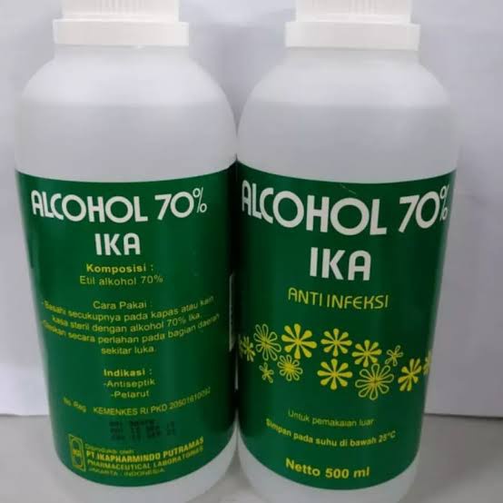 Alkohol 70% Ika 500ml - Anti Infeksi