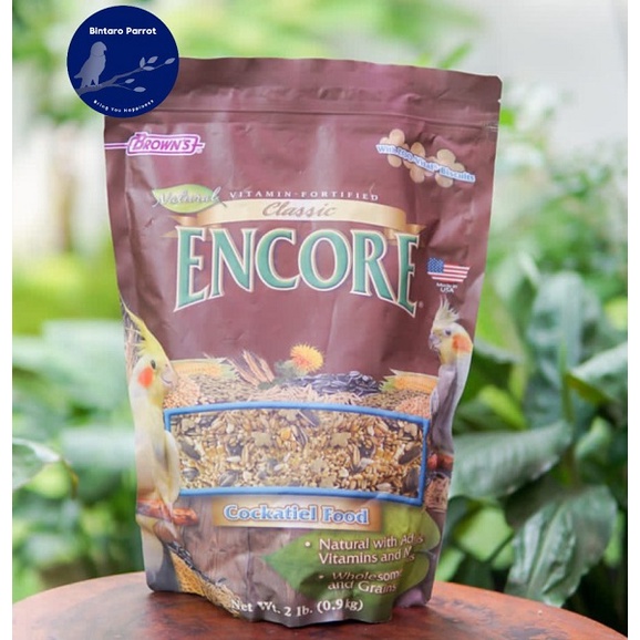 Browns Encore Classic Cockatiel Food