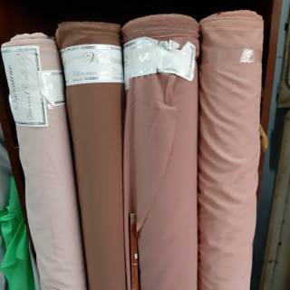 Kain Diamond crepe original harga per ½ meter | Shopee ...