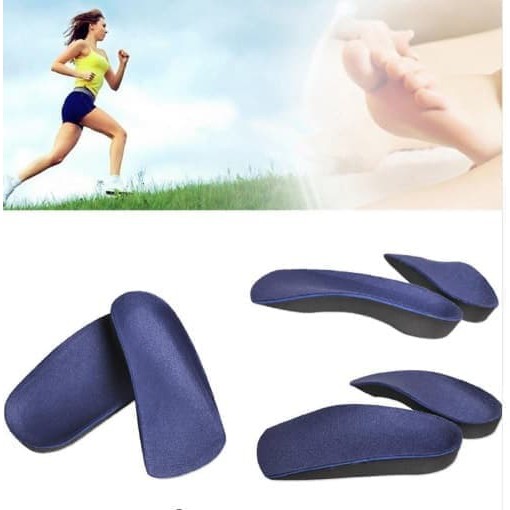 Insole arch support 3/4 sol sepatu 3/4