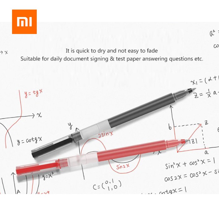 

Xiaomi Mi Jumbo Gel Ink Pen Pulpen Gel 0.5mm