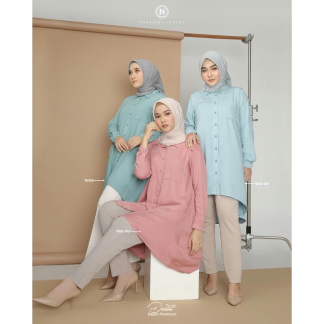 DEEVA LONG TUNIK NADHEERA LUXURY